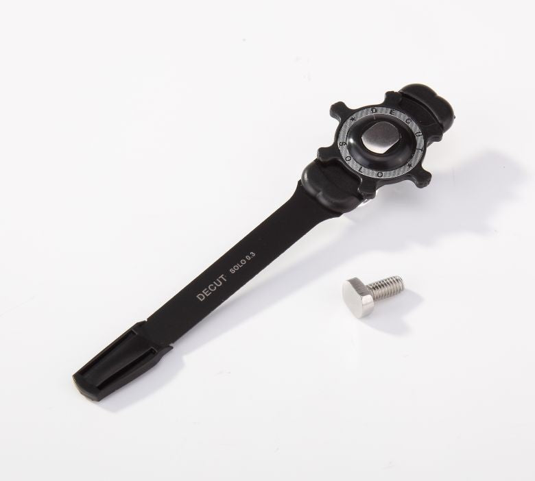 Clicker per tiro con l'arco Decut Clicker solo in metallo nero